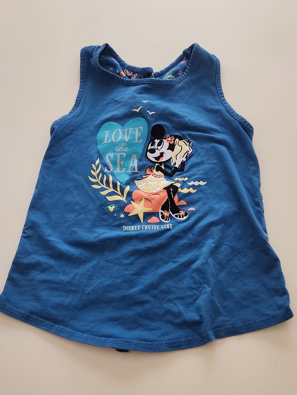 Disney Cruise Line Minnie Mouse Tank Top Medium